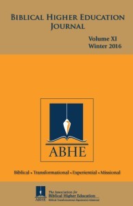 Biblical Higher Education Journal