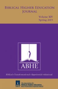 2019 Biblical Higher Education Journal