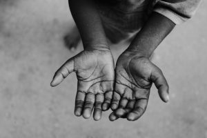 child hands