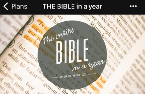 The Entire Bible in a Year Plan
