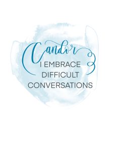 STAFF CORE VALUE: CANDOR