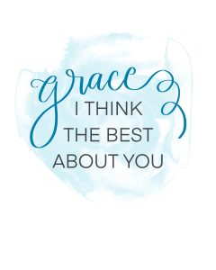 STAFF CORE VALUE: GRACE